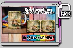 Beauty in 3D Landscape Mug Sleeve - 15oz 11oz Product Image 1
