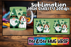 Gentle smiles 11oz 15oz sublimation wrap, St Patricks Product Image 1