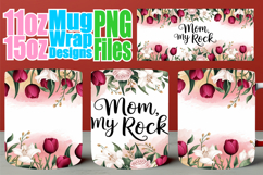 Amazing vibes sublimation 11oz 15oz mug wrap, Mother&#039;s Day Product Image 1