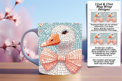 Creative 11oz Mug Wrap Png Template , Goose Product Image 1