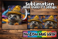 Harvest Festival: 3D Halloween Mug Sublimation Wraps Product Image 1