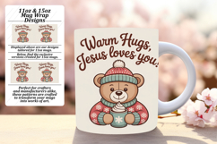 Trendy 11oz Mug Wrap Png Design , Religious Product Image 1