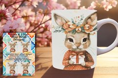 Charming Bunny Surrounded by Colorful Blooms Product Image 1