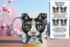 Meow Majesty: Sublimation Cat Lover Mug - 3D Design Product Image 1
