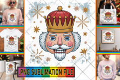 Vibrant TOTE BAG Magic PNG, Cute Christmas Product Image 1