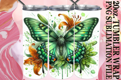 JOYFUL PRESENT 20oz TUMBLER WRAP, Butterfly Product Image 1