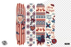 Christmas Brushstrokes Clipart Product Image 1