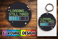 Bright Circle Ornaments Design, Sarcastic Quote Product Image 1