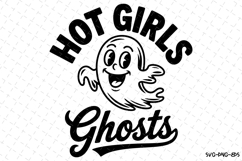 Hot Girls Ghost Hunt Svg | Halloween Svg | Svg Cut Files Product Image 1