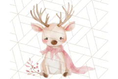 Pastel Pink Fairy Garden Clipart, Enchanted Cottagecore Png Product Image 5