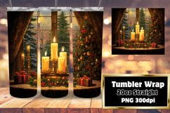 Vibrant Yuletide Bliss Tumbler 20oz Product Image 1