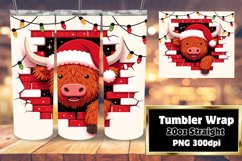 3D Tumbler Wrap with Wall Hole Fantasy Product Image 1