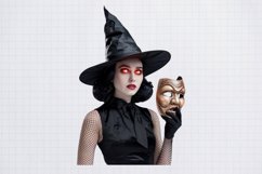 Vintage Witch Halloween Sublimation PNG Product Image 1