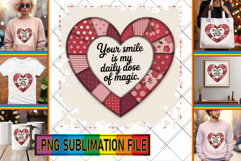 Vibrant TSHIRT Magic Ideas PNG, Heart Quote Product Image 1