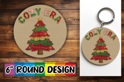 Joyful Ornaments Round Style PNG, Holiday Product Image 1
