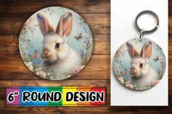 Watercolor Bunny Circle &amp; Coaster Assortment Product Image 1