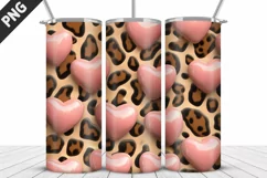 Valentines Love Skinny Tumbler PNG Wrap| Valentines Tumbler Product Image 2
