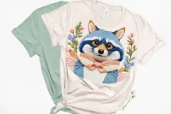 Raccoon Faux Embroidery Png Sublimation 4 Product Image 1