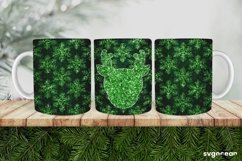 Christmas Glitter Mug Sublimation | PNG Bundle | Mug Wrap Product Image 8