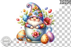 Easter Gnome Sublimation - Clipart PNG Design Product Image 1