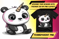 Playful Watercolor Wildlife Sublimation Print - Happy PNG Product Image 1