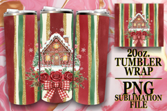 PRESENT OF LIGHT 20oz TUMBLER WRAP, Christmas Product Image 1