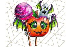 Haunted Treats Clipart PNG, Halloween Candy Art Product Image 5