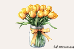 Soft Spring Clipart Bundle PNG Product Image 15