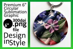 Creative Round Design for Car Coasters , USA Flag Product Image 1