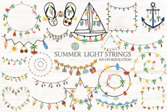 Summer Elements Light Strings PNG Clipart Product Image 1