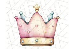 Fairy Tale Unicorn PNG Pastel Magic Clipart, Fantasy Rainbow Product Image 5