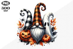 Halloween Gnomes Sublimation - Clipart PNG Design Product Image 1