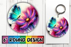 Enchanted Round Ornaments Magic, Butterfly Product Image 1