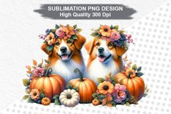 Halloween Dog - Halloween clipart Sublimation PNG Design Product Image 1