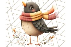 Cottagecore Halloween Clipart Cozy PNG, Autumn Fall Png Product Image 5