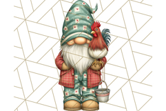 Farmer Gnome Clipart, Cute Farm Gnomes PNG Illustrations Product Image 5