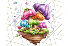 Bright Floating Island PNG Clipart for Fantasy Worlds & Maps Product Image 5