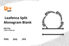Leafenca Split Monogram Product Image 1
