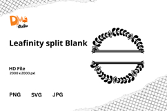 Leafinity Split Monogram Product Image 1