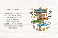 Summer Signs Stickers Product Image 2