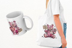 Mothers Day Teddy Bear Clipart Product Image 3