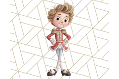Nutcracker Ballet Clipart, Holiday Ballerina PNG Art Product Image 5
