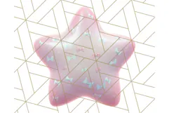 Cute Puffy Star Clipart PNG, 3D Glossy Pastel Stars Clip Art Product Image 5