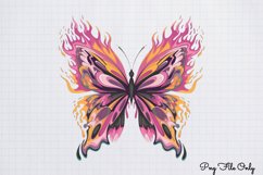 Smoke Butterflies Clipart PNG Product Image 1