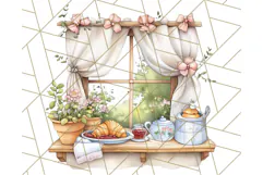 Warm & Fuzzy Mornings PNG Clipart, Cozy Animal Art Download Product Image 5