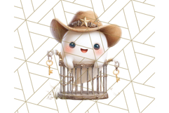 Old West Ghost Halloween PNG Clipart Product Image 5