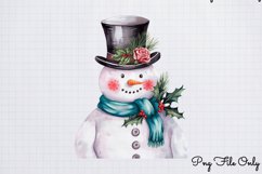 Victorian Winter Clipart Sublimation PNG Product Image 1