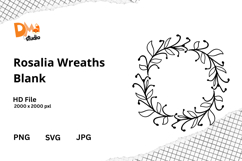 Rosalia Wreaths Monogram Product Image 1