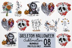 Skeleton Halloween Sublimation Bundle, Halloween Bundle Product Image 1