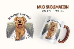 Sarcastic dog mug sublimation png Product Image 1
